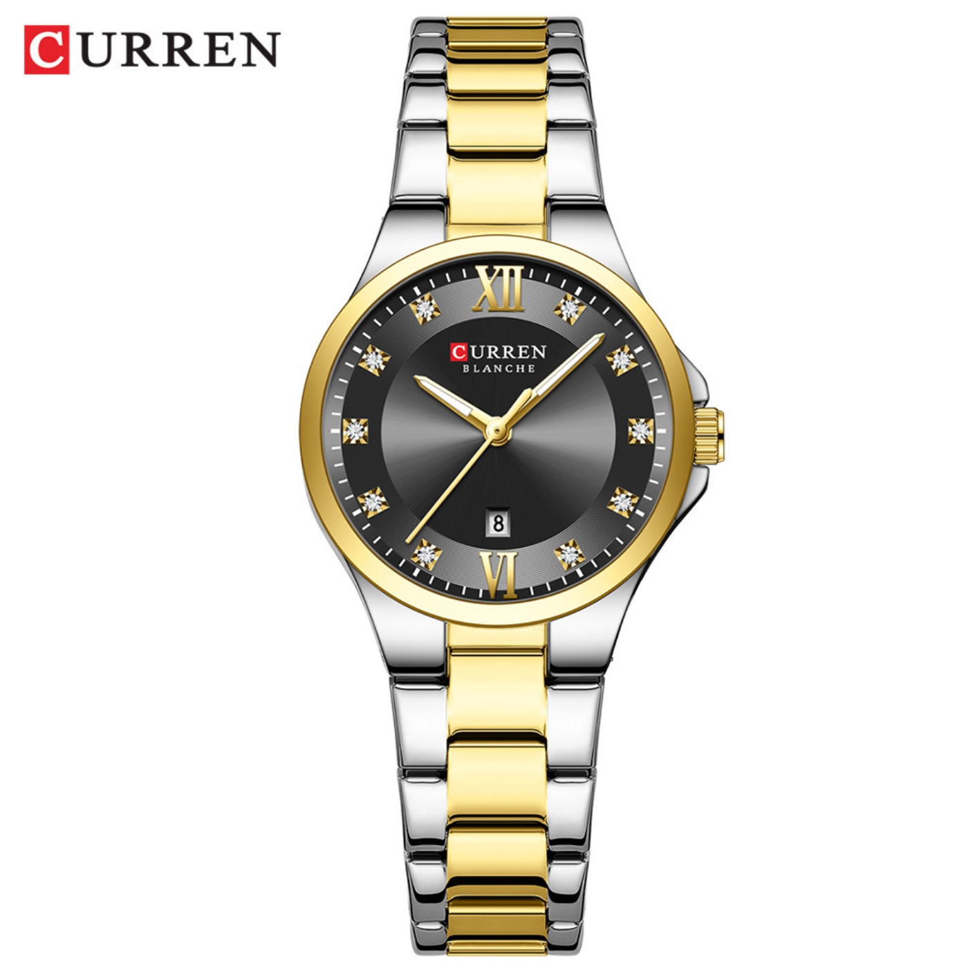 Luxury Watch - CURREN Damen-Luxusmarkenuhren, einfache Quarz-Armbanduhr mit automatischem