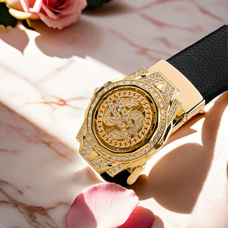 Luxury Watch China - Neue Luxus Goldene Uhr Schnalle Braun