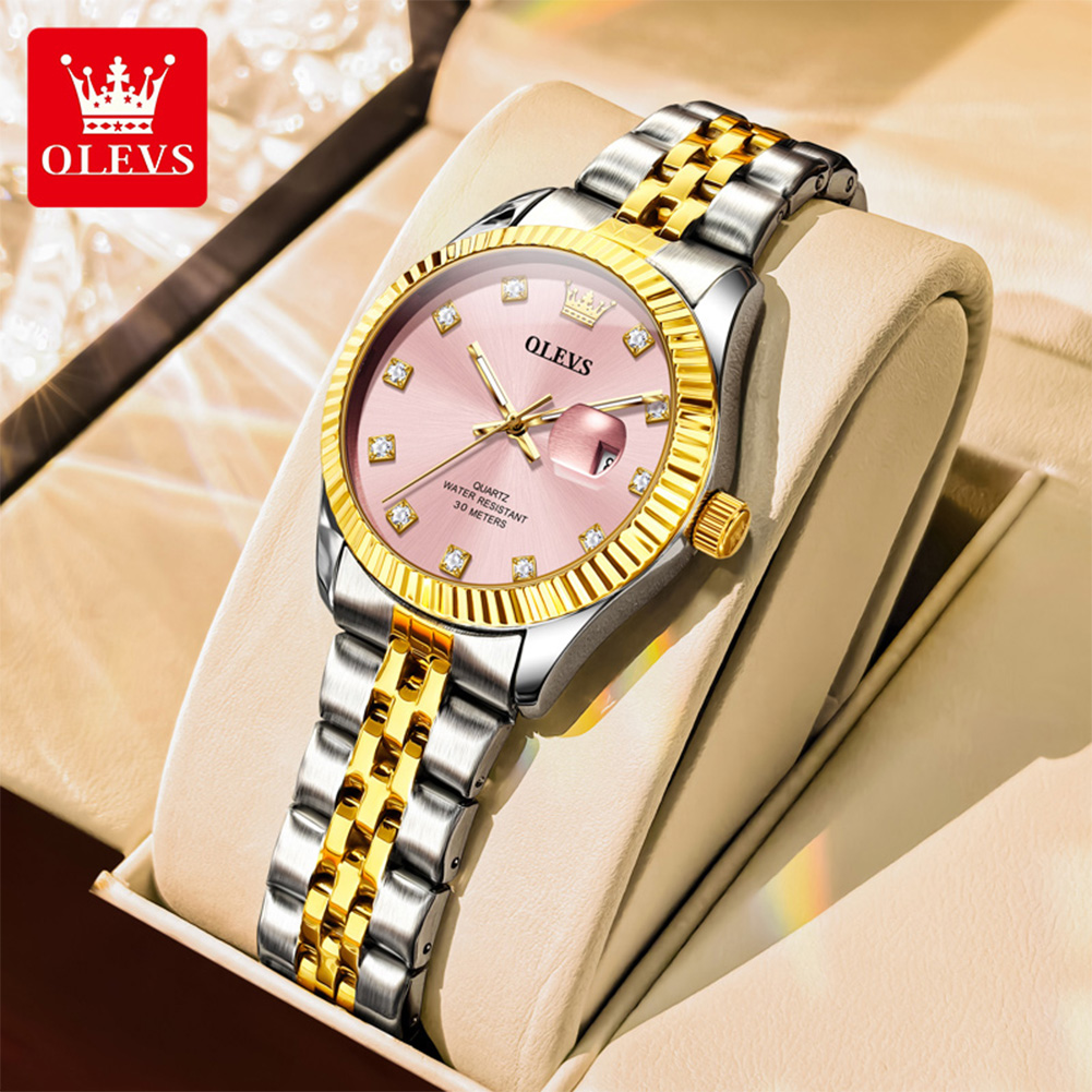 Luxury Watch Top 10 - OLEVS 3705 Uhren für Frauen Luxus
