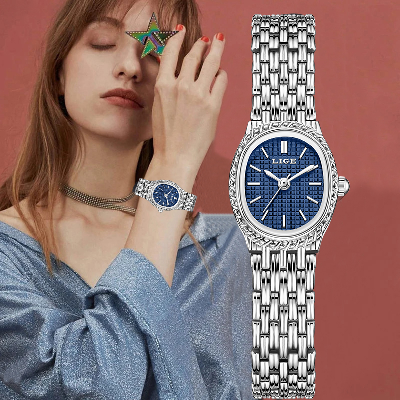 Luxury Watch - LIGE Mode Luxus Quarz Frau Uhr