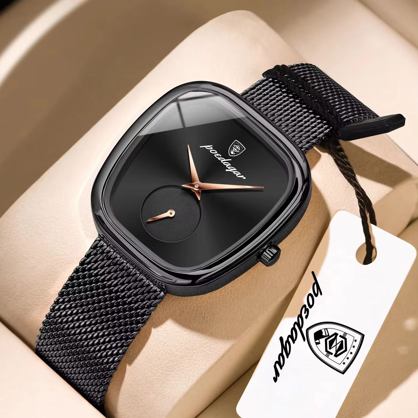 Luxury Watch Unique - POEDAGAR Luxuriöse, einzigartige Damenuhr, wasserdicht, modische