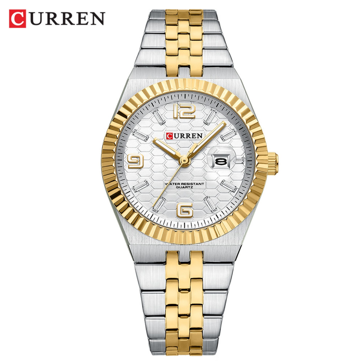 Luxury Watch - CURREN Damenuhr, analog, Quarz, wasserdicht, Damen-Armbanduhr