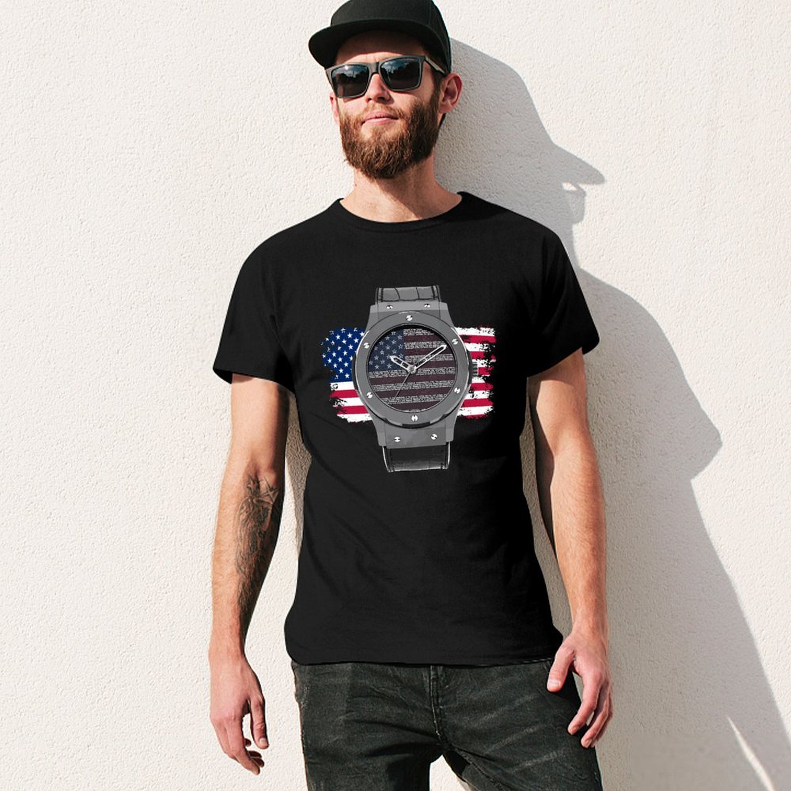 LUXURY WATCH DRAWING T-Shirt H – Luxury Watch Drawing Bewertung und Preis