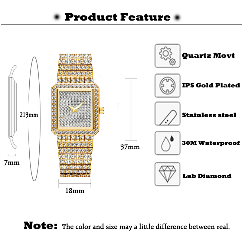 MISSFOX Diamant Uhr Für Frauen – Luxury Watch Unique Bewertung und Preis