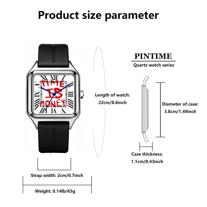 FUCK9.5 Quadratische Modische  – Luxury Watch With Rubber Strap Bewertung und Preis