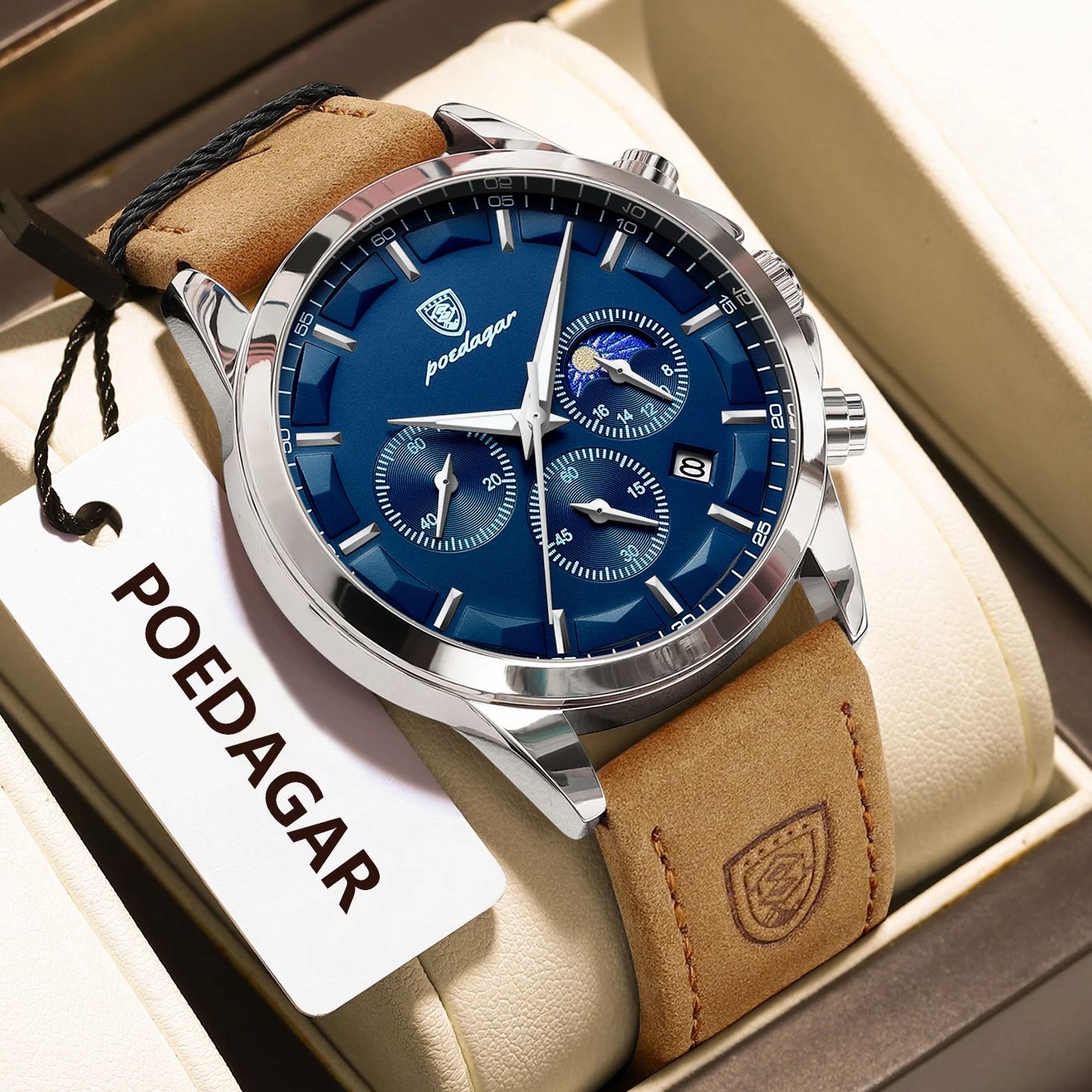 POEDAGAR Luxus Männer Armbandu – Luxury Watch Audemars Piguet Bewertung und Preis