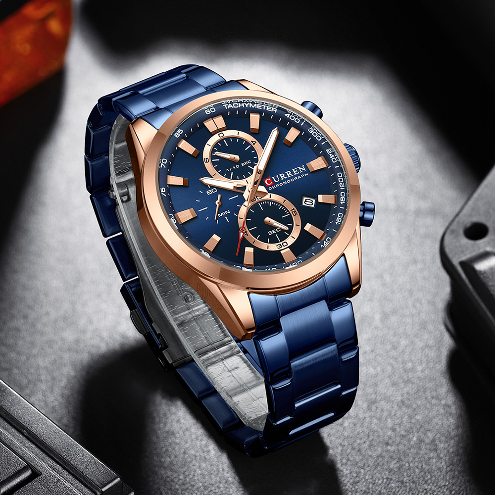 CURREN Luxus Mode Chronograph  – Luxury Watch Audemars Piguet Bewertung und Preis