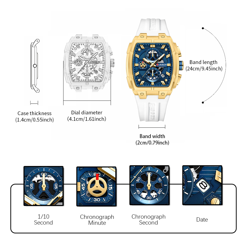 CURREN Luxus-Vintage-Uhr für H – Luxury Watch Uk Bewertung und Preis