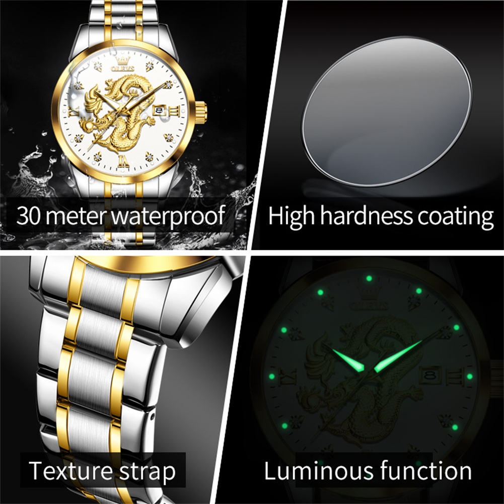 OLEVS Mode China Loong Dragon  – Luxury Watch China Bewertung und Preis