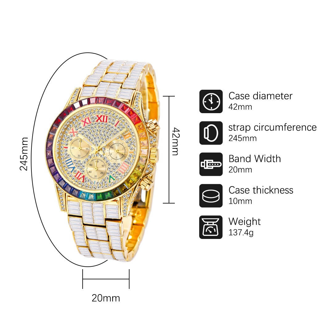 Missfox Luxus gefrorene Uhr fü – Zen Luxury Watch Bewertung und Preis