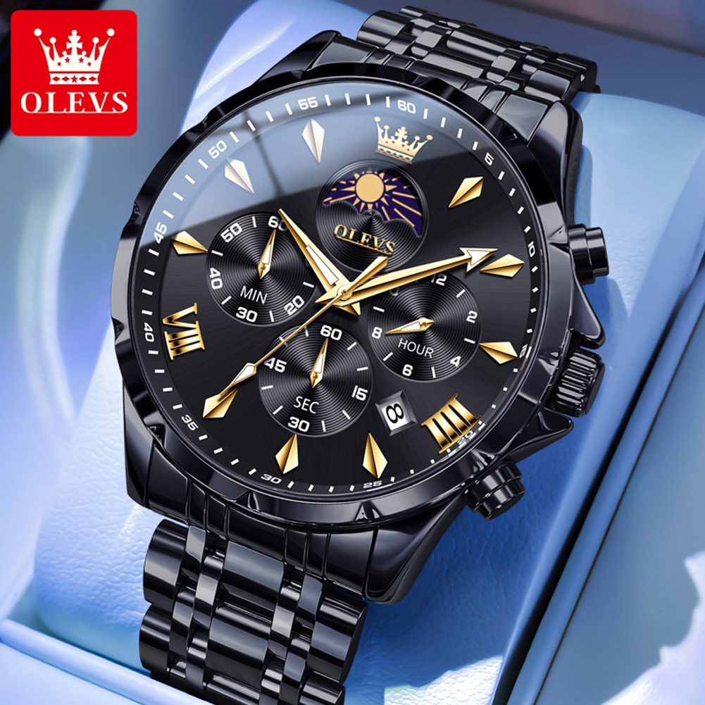 OLEVS 3653 Marken-Mondphasen-K – Zen Luxury Watch Bewertung und Preis