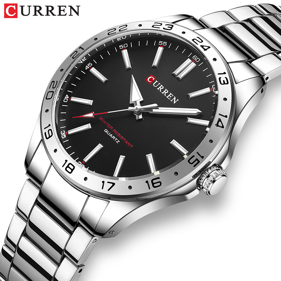 CURREN 8452 Silberweiße Quarz- – Luxury Watch Audemars Piguet Bewertung und Preis