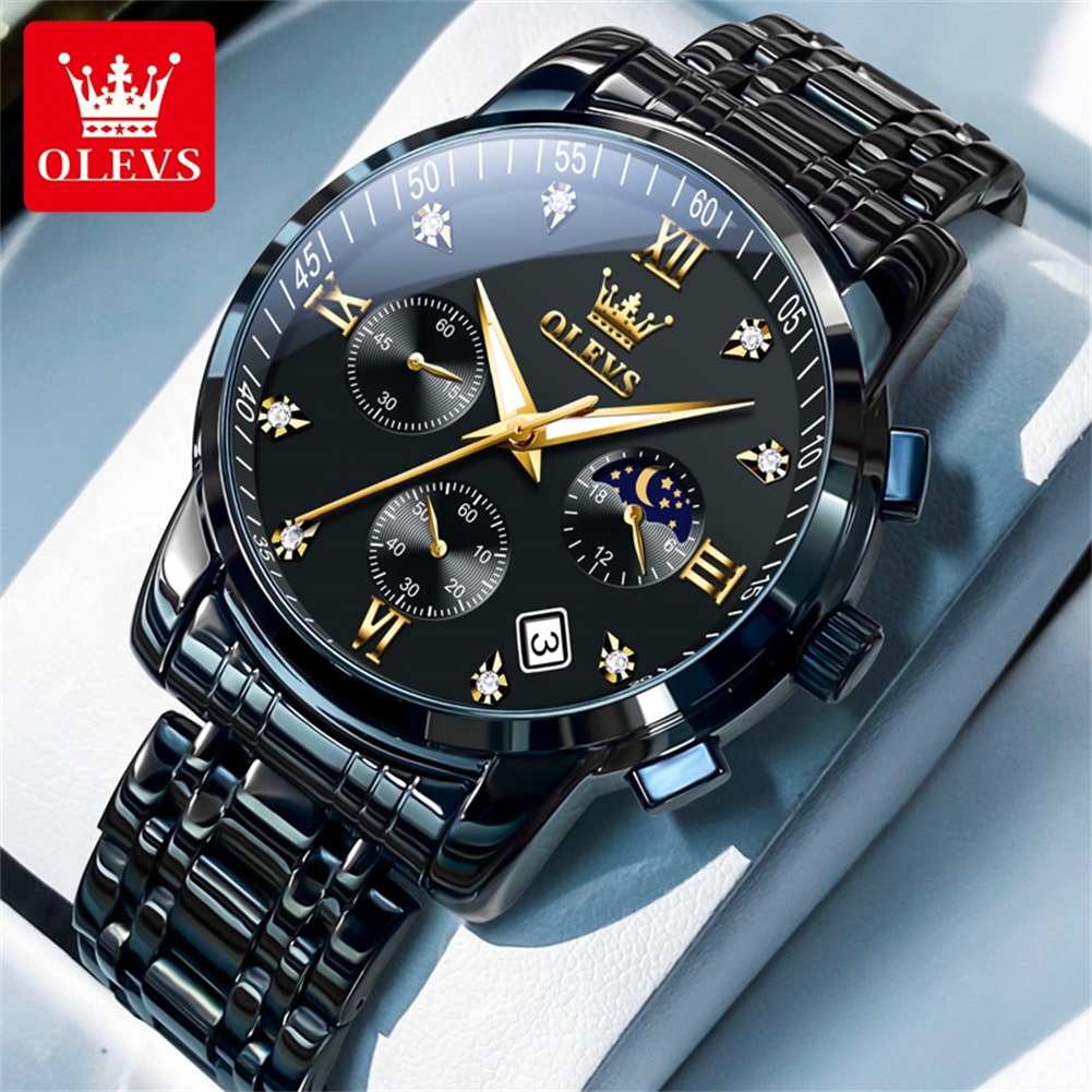 OLEVS Beliebte Herrenuhren aus – Zen Luxury Watch Bewertung und Preis
