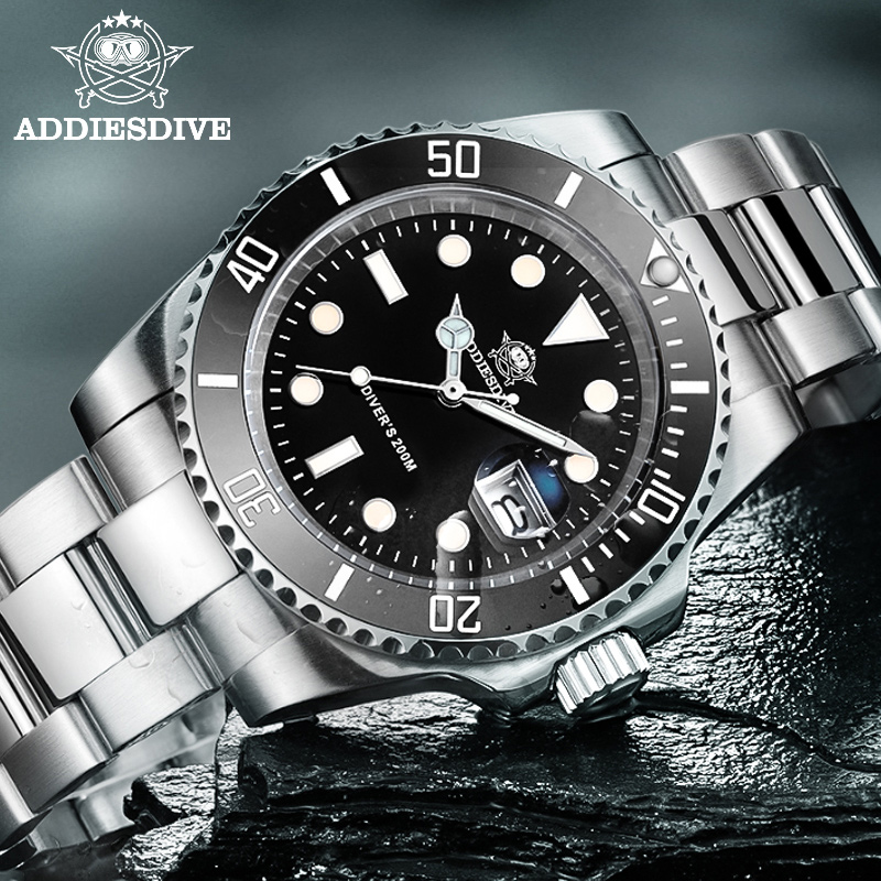 ADDIESDIVE Luxus Edelstahl Qua – Luxury Watch Drawing Bewertung und Preis