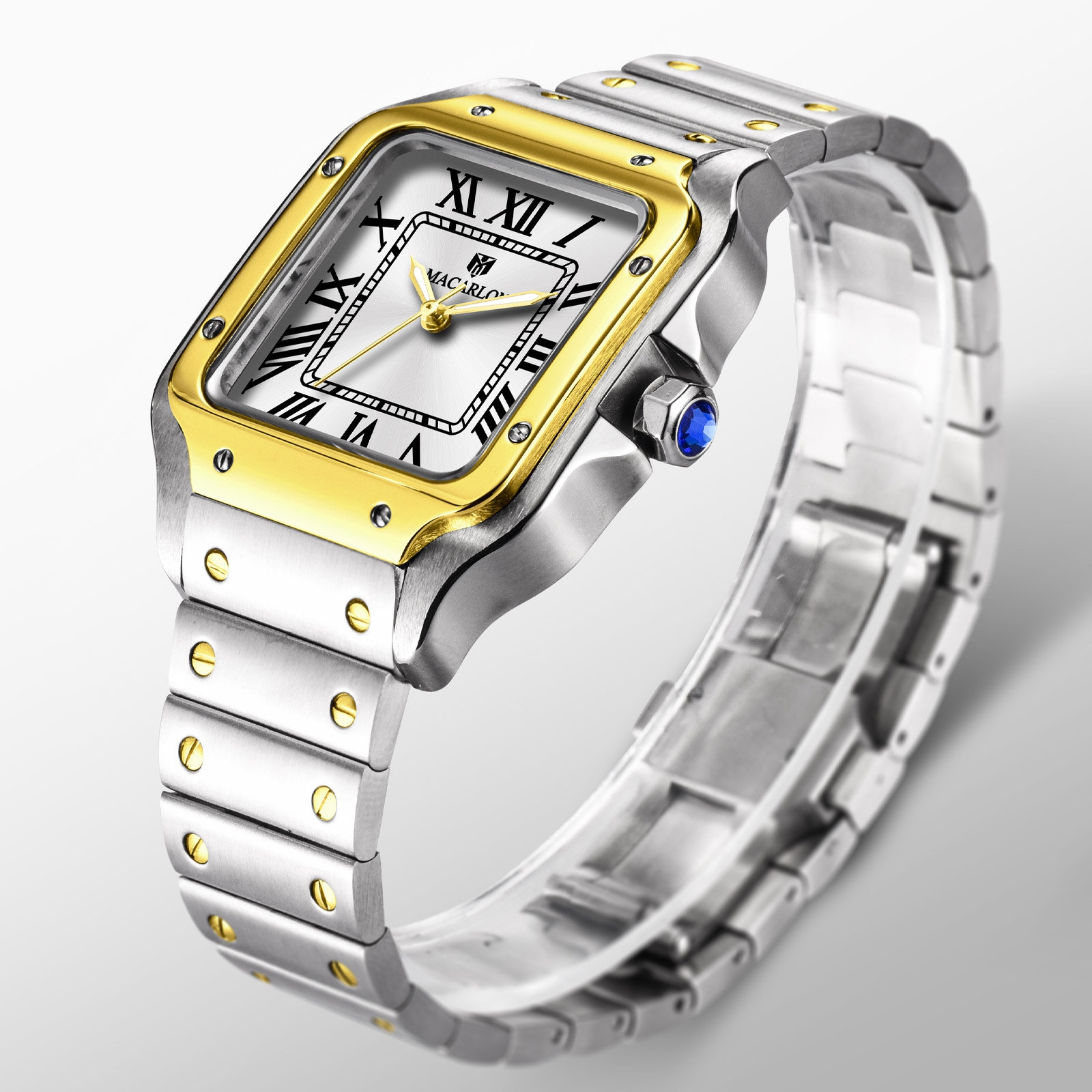 MACARLON Quadratische Herren-A – Luxury Watch China Bewertung und Preis