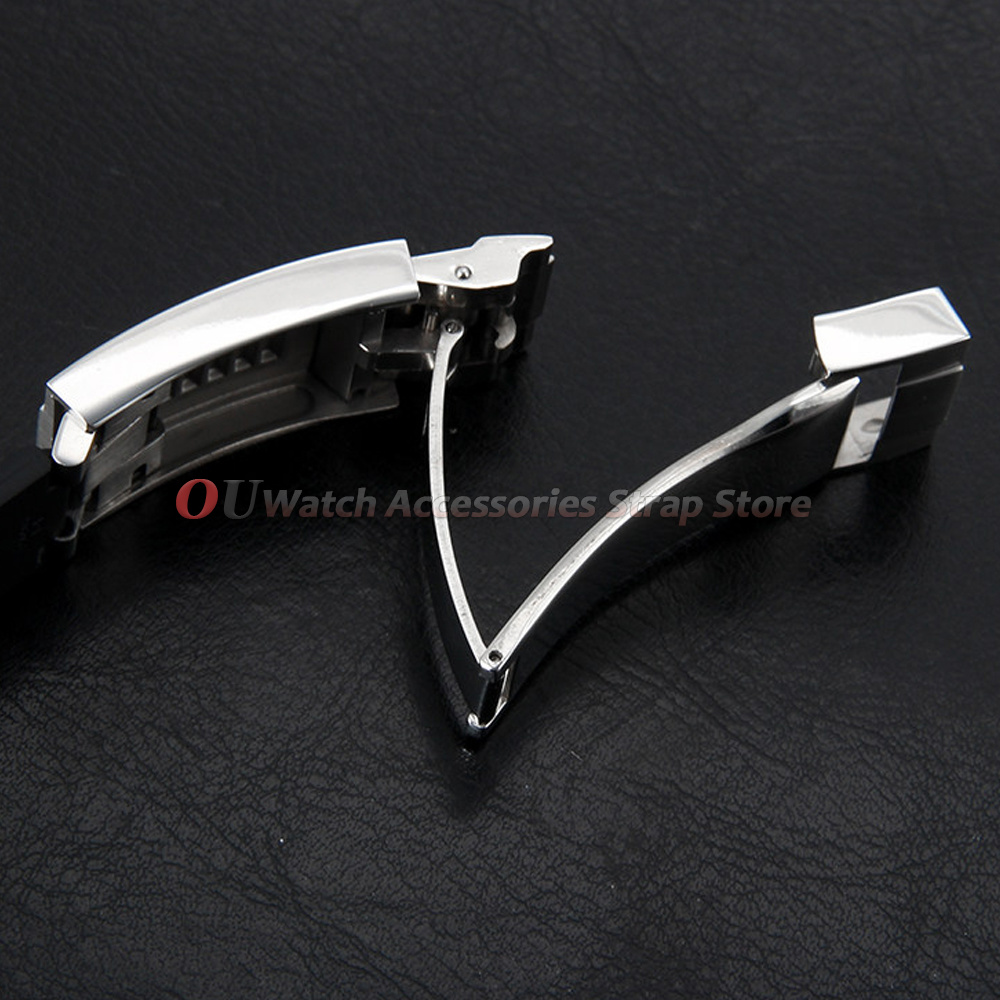 9mmx16mm Edelstahl-Faltschließ – Luxury Watch Uk Bewertung und Preis