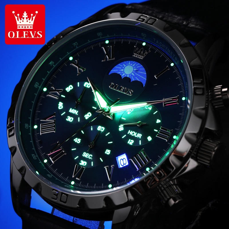OLEVS 2950 Männer Uhr Mode Röm – Luxury Watch Audemars Piguet Bewertung und Preis