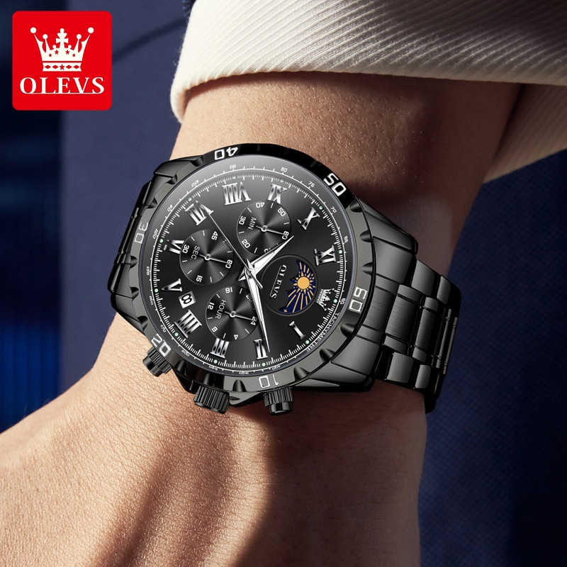 OLEVS 2950 Männer Uhr Mode Röm – Luxury Watch Audemars Piguet Bewertung und Preis